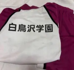 ハイキュー　ジャージ　公式　10周年　白鳥沢 ハイキュー 10周年 公式ジャージ 白鳥沢Mサイズ - メルカリ