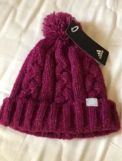 アディダスゴルフ　ニット帽　レディース　新品未使用