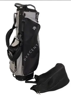 DESCENTE デサント　ゴルフ　キャディバック　サブバック新品未使用　黒 デサントゴルフ DESCENTE ゴルフ LADIES キャディバッグ