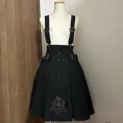 Amavel Classic Schoolボックスプリーツスカート ブラックのサムネイル