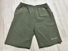 メンズ チャンピオン ハーフパンツ カーキ XL