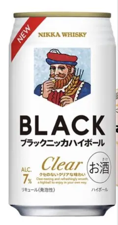 NIKKA BLACK ハイボール 350ml 6本入り　見本缶のサムネイル