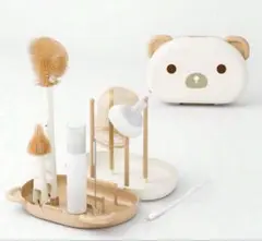 ベビー用品 哺乳瓶 ブラシセット ポータブル トラベル用 かわいい