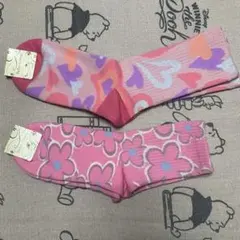tutuanna ソックス 2足セット ハート 花柄のサムネイル