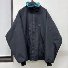 90s Patagonia シェルドシンチラ ベスト ジャケット 黒 USA古着 POST JUNK / 90's PATAGONIA USA製 ブラック シェルドシンチラ