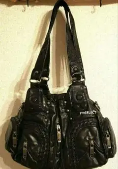 ♡新品✨編み スタッズ ショルダーハンドバッグ フェアリーグランジ Y2K