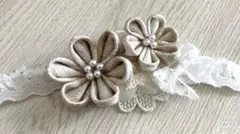 ベビーヘアバンド　髪飾り　お宮参り　初節句　お雛祭り　お食い初め　和装