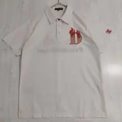 美品】ダンスウィズドラゴン ハーフジップ モックネック 半袖シャツ
