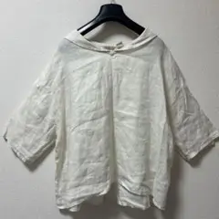 Samansa Mos2 テレデランセーラーカラーブラウス