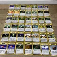 ポケモンカード 旧裏面 トレーナーカード まとめ売り 32】ポケモンカード 旧裏面 トレーナーカード まとめ売り 42枚 - メルカリ