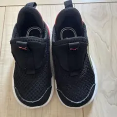 PUMA スリッポンシューズ ブラック/オレンジ