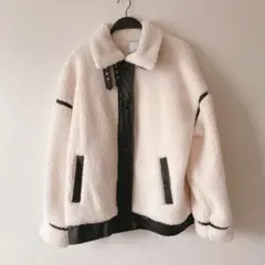 しまむら＊ボアジャケット・ブルゾン.M size