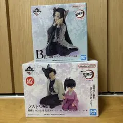 鬼滅の刃 一番くじ　フィギュア 胡蝶しのぶ 栗花落カナヲ 胡蝶カナエ セット