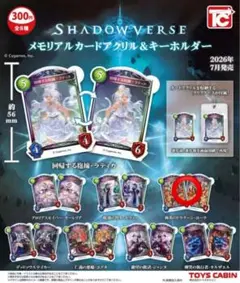 シャドウバース メモリアルカードアクリル＆キーホルダー 棒状のドラグーン・ローラ