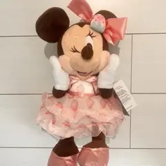 新品タグ付 ミニーぬいぐるみ いちご　STRAWBERRY COLLECTIONのサムネイル