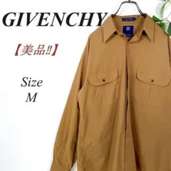 ✨美品✨ GIVENCHY ヴィンテージ 長袖シャツ 比翼ボタン M ジバンシーのサムネイル