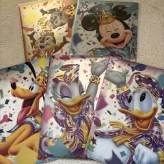 東京ディズニーリゾート 35周年クリアファイル5枚セット