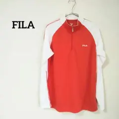 FILA フィラ 長袖 ジップアップ トレーニングウェア