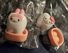 マイメロディ ハローキティ カプセルトイ 2体セット