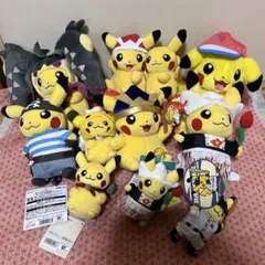 ポケモンセンター 限定 ぬいぐるみ 全種 クリスマス 2010 タグつき