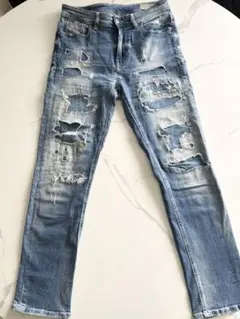 DIESEL ダメージ加工デニムパンツのサムネイル