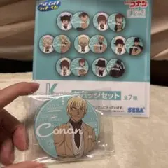 名探偵コナン　安室透　缶バッチセット
