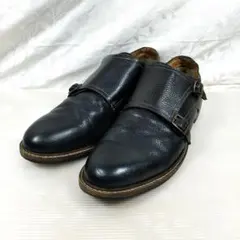 アルフレッドバニスター ダブルモンクシューズ 黒 27.5cm～28.0cmのサムネイル