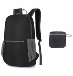 リュックサック 折りたたみ リュック 軽量 防水 コンパクトバックパック 20L
