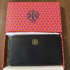 【値下げ】Tory Burch ブラック 長財布