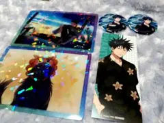呪術廻戦 ファンパレ 幻影夜行本舗 クリアカード ＆缶バッチ 伏黒恵