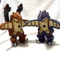 ウルトラマン 怪獣 3種 ソフビ道 ネロンガ ベムラー ギャンゴ ソフビ