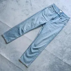 H&M ストレートデニムパンツ EUR38 M相当 ライトブルー ジーンズのサムネイル