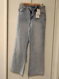 GRL ライトブルー ブーツカット デニム 新品タグ付き　CU136 レディース