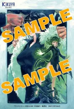 ワンパンマン 35巻 喜久屋書店 特典 イラストカード