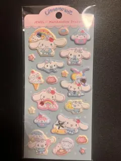 シナモロール ジュエルマシュマロステッカー