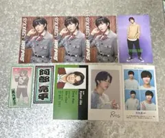 SnowMan 阿部亮平　グッズ　セット　カード　ステッカー