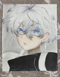 東京リベンジャーズ　瓦城千咒　模写　手描き　ファンアート