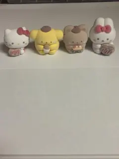 カプセルトイ　スタジオハヌルサンリオ 4種セット　キティ他