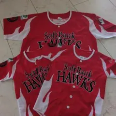SoftBank Hawks ユニフォーム 120サイズ2点 Lサイズ1点