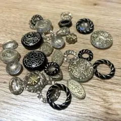 アソート 手芸 材料 セット デザインボタン デザインパーツ