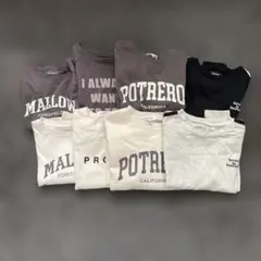 カジュアルプリントTシャツ、薄手トレーナーまとめ売り