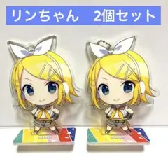 アクリルスタンド 2個セット　プロセカ　鏡音リン　初音ミク