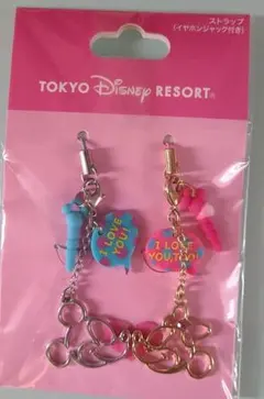 東京ディズニーリゾート ストラップ ペア