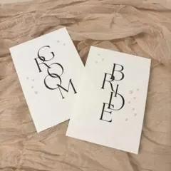【結婚式 ウェディング】 受付サイン / ペーパーアイテム /ウェルカムスペース
