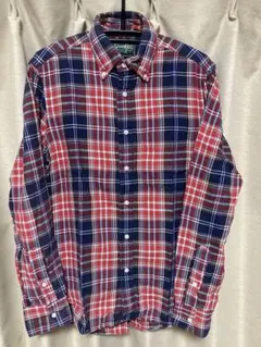 ★美品★ギットマンヴィンテージ　チェック柄BDシャツ