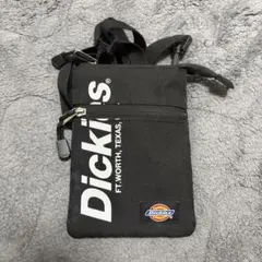 Dickiesディッキーズサコッシュネックショルダーブラック