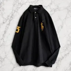 現行タグ ポロラルフローレン QR付き ビックポニー XL POLO ポロシャツ 