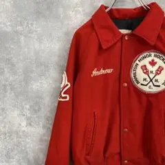 カナダ製 ブルゾン ホッケー 刺繍