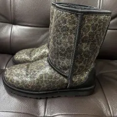 UGG ムートンブーツ レオパード柄 ゴールドのサムネイル