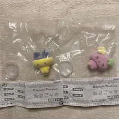 たまごっち　ガチャ　カプセルフロッキーズ まめっち　ふらわっち